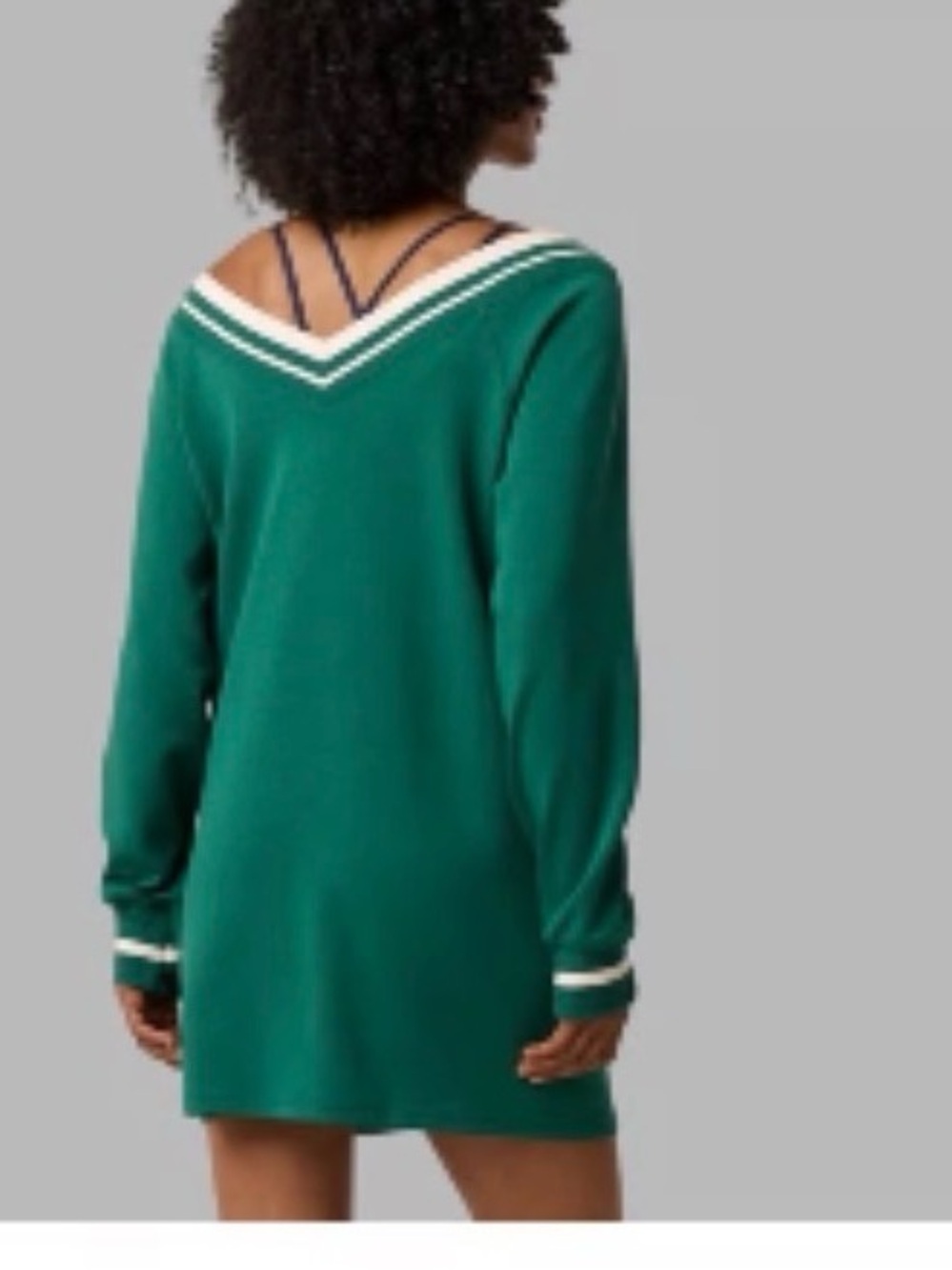 Offline by Aerie Chillup Mini Dress Varsity Dress with Modal